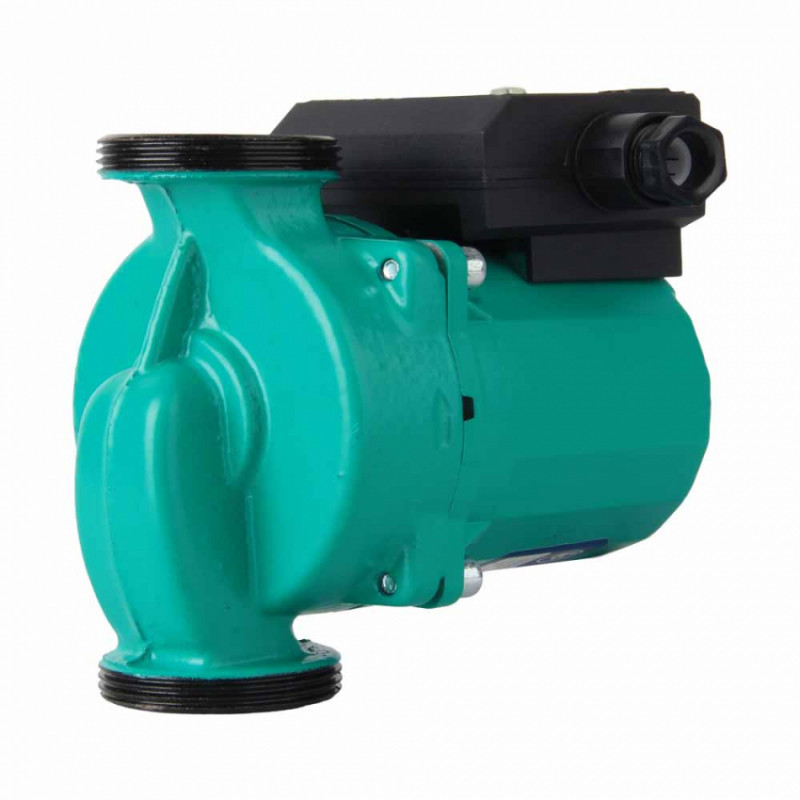 Насос циркуляційний Hmax 4м Ø1½ 180мм (зелений) гайка Ø1 Katran (774313)-774313