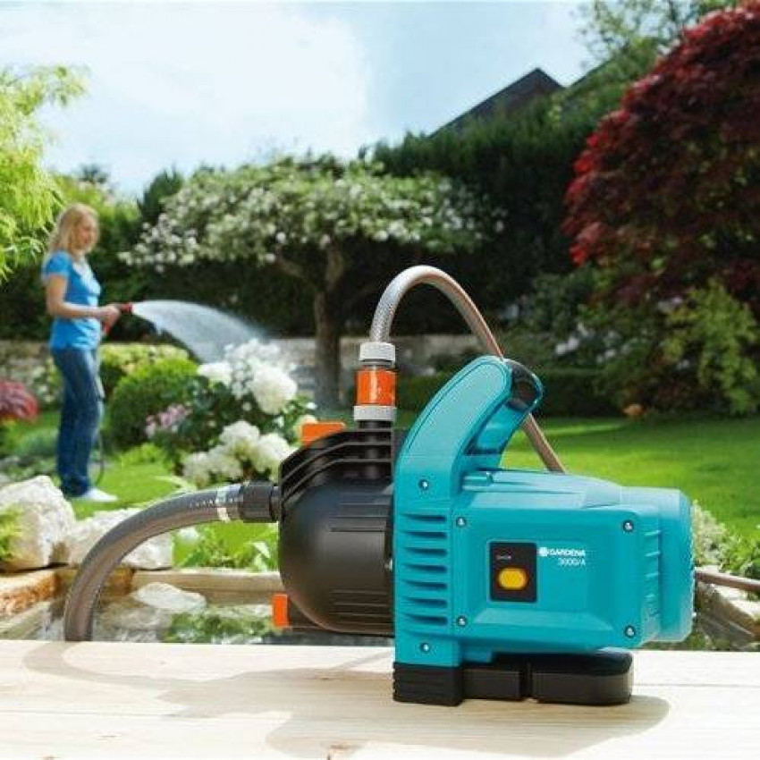 Насос садовий Gardena 3000/4 Classic + 20м шланга 1/2 '-01717-20.000.00