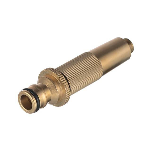 Насадка латунна для поливу 1/2", плавне регулювання потоку води, STORM INTERTOOL GE-1421-GE-1421