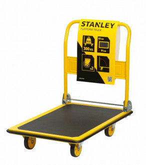 Візок з платформою складський STANLEY PC528 для переміщення вантажів на сладі 300 кг-[articul]