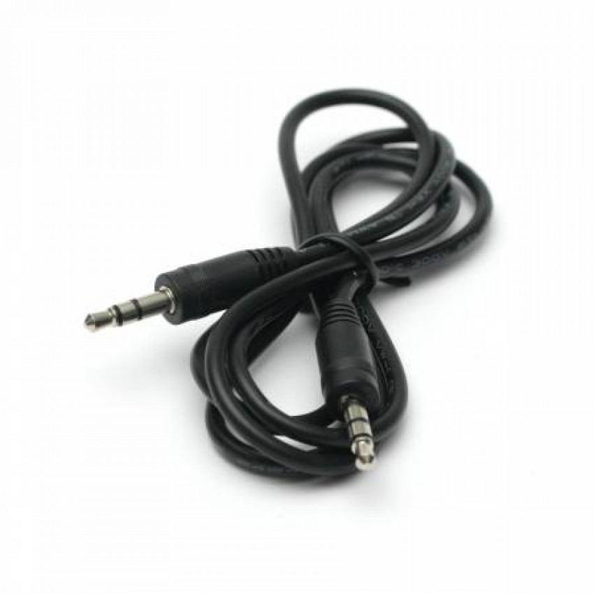 Аудіо кабель PowerPlant 3.5mm MM 1м-KD00AS1262