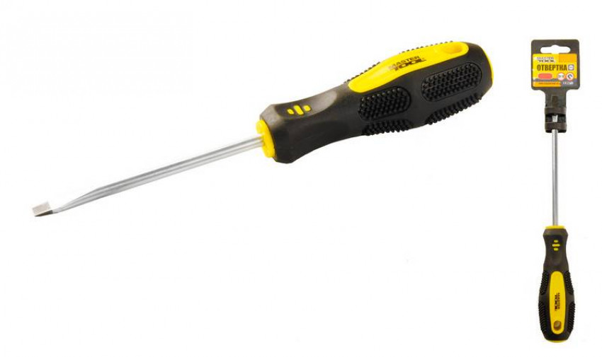 MasterTool Викрутка плоска SL6*100, Ст.: 48-5610-48-5610