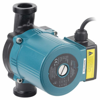 Насос циркуляційний 200 Вт Hmax 8 м Qmax 120 л / хв Ø1½ &quot;180 мм гайки Ø1&quot; LEO 3.0 (774451)-[articul]