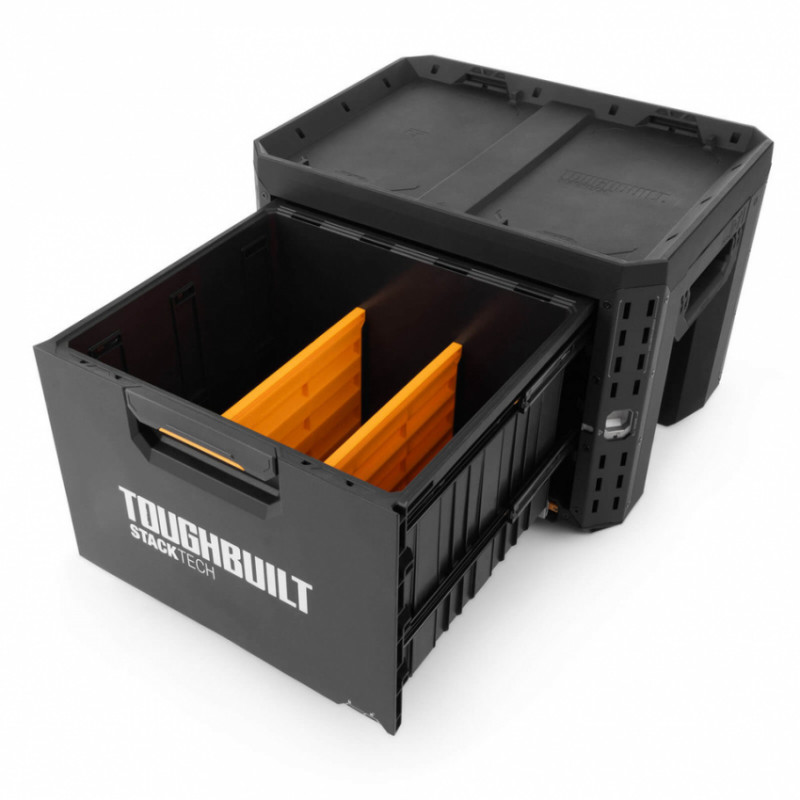 Ящик для інструментів TOUGHBUILT TB-B1-D-71 StackTech великий з 1 висувною шухлядою-TB-B1-D-71