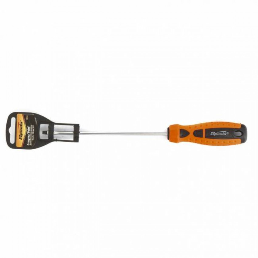 Викрутка "Point" SL4.0 х 150 мм, CrV, двокомпонентна рукоятка, Spаrtа-11764