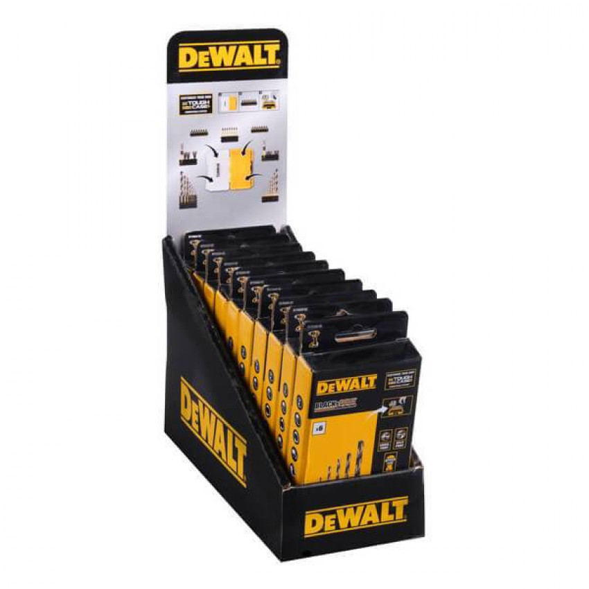 Кассета со сверлами по металлу DeWalt, Black&Gold DeWALT DT70828-DT70828