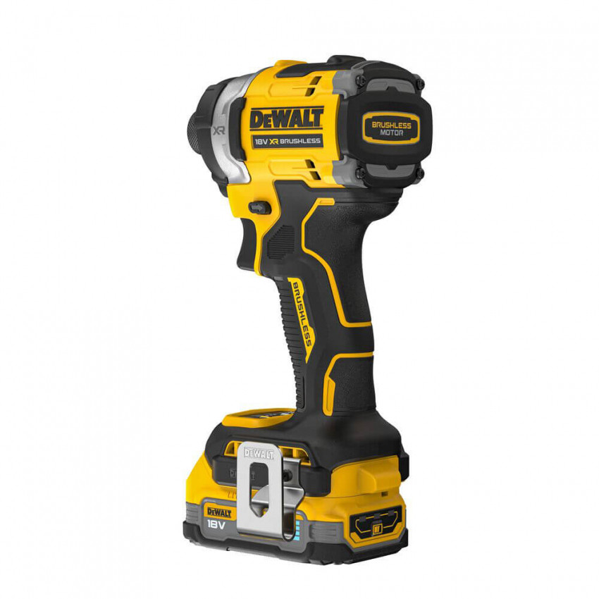 Шурупокрут ударний акумуляторний безщітковий DeWALT DCF860E2T-DCF860E2T