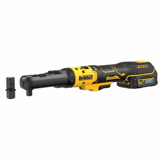 Гайкокрут кутовий - ключ-храповик акумуляторний безщітковий DeWALT DCF510E2G-[articul]