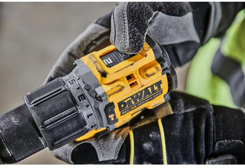 Дриль-шуруповерт акумуляторна безщіткова ударна DeWALT DCD805E1T-DCD805E1T