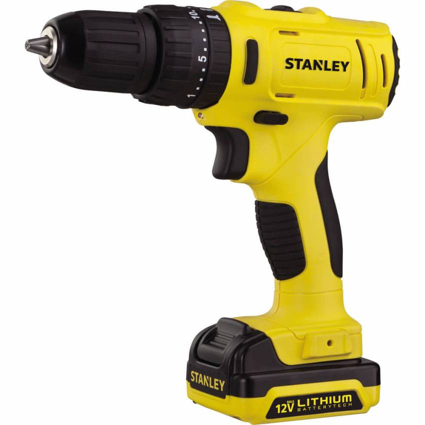Дриль-шуруповерт ударний STANLEY SCH121S2K-SCH121S2K