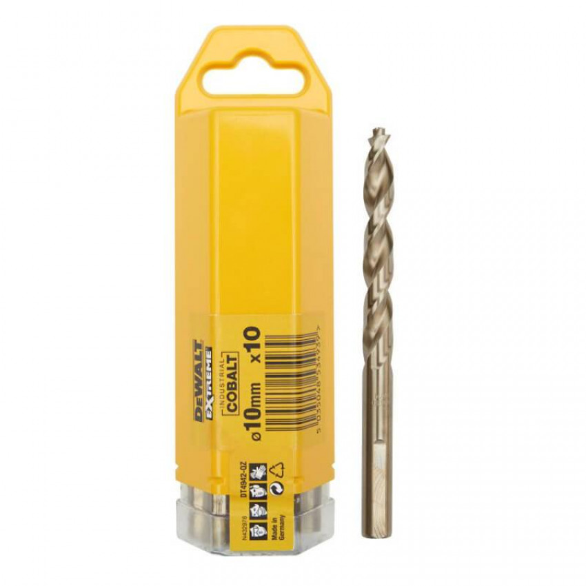 Свердло по металу EXTREME INDUSTRIAL COBALT DeWALT DT4942_1-DT4942_1