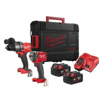 Набір акумуляторних інструментів Milwaukee M18FPP2B3-502X, 4933492521-[articul]