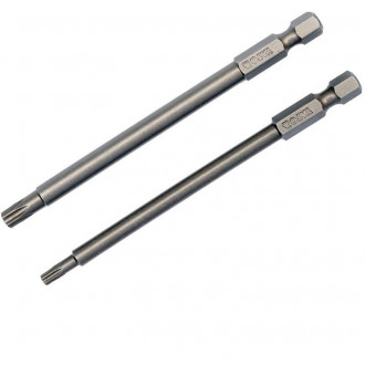 Викрутка насадка YATO &quot;TORX SECURITY&quot; на кв. 1/4&quot;, T10/T25, l=100мм Набір 2шт. [25/100]-[articul]