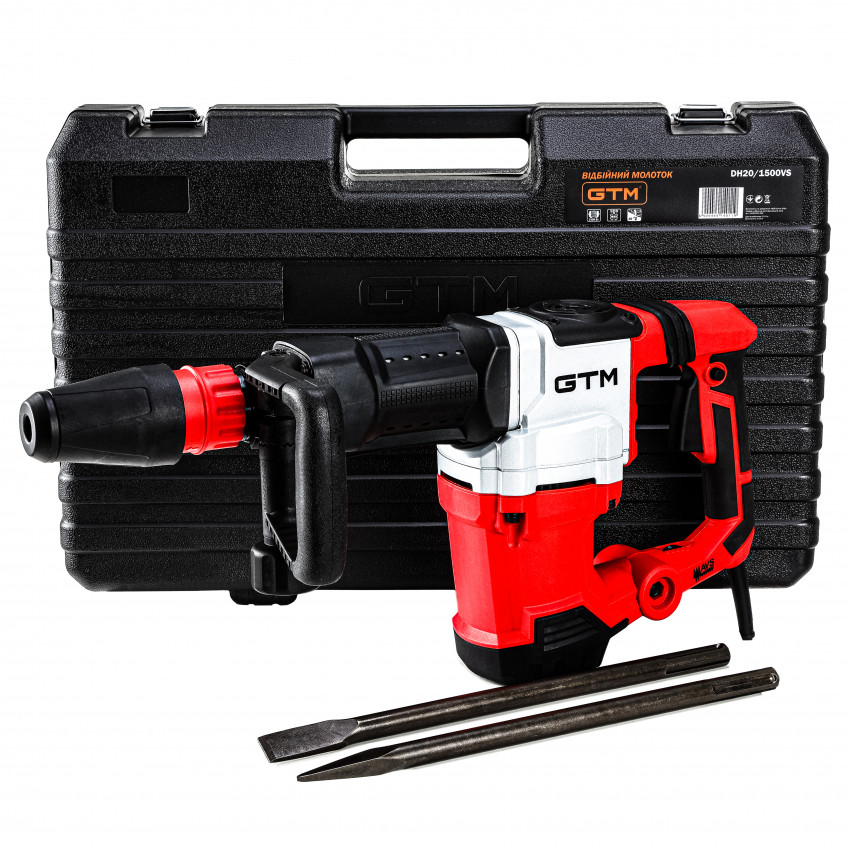 Електромолоток DH20/1500VS 1500Вт, SDS-Max, 20Дж, 900-2000 уд/хв-DH20/1500VS