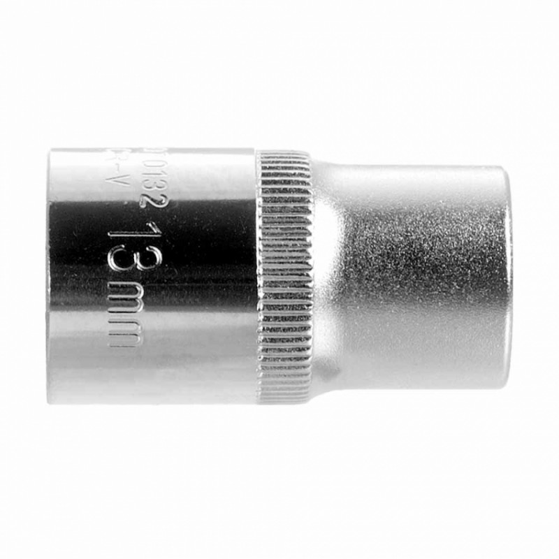 Насадка шестигранна коротка 1/2" 13мм CrV ULTRA (6070132)-6070132