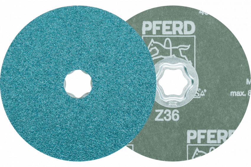 Фібровий круг 125мм CC-FS 125 Z36 для нерж. COMBICLICK-4007220722657