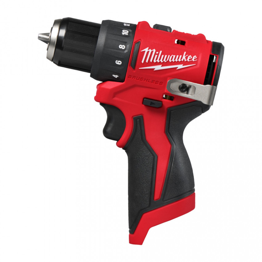 Дриль-шурупокрут акумуляторний MILWAUKEE M12 BLDDRC-0 (40Нм) (каркас)-4933499683