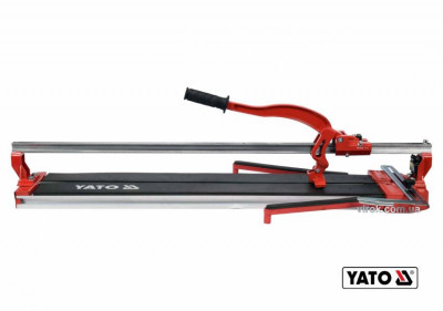 Плиткоріз ручний з лазером YATO 800 мм Ø22 x 6 x 6 мм
