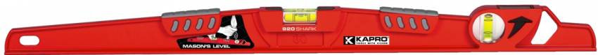 Рівень Plumbsite Shark 600мм KAPRO 920-10-60-920-10-60