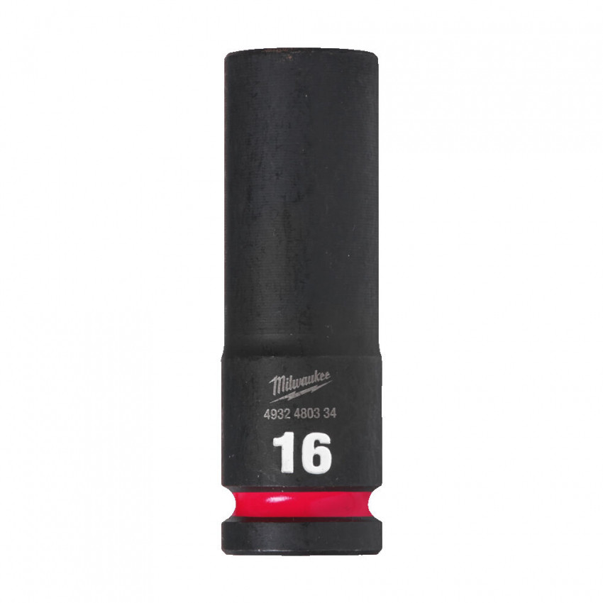 Головка ShW 1/2'' SKT MILWAUKEE подовжена, 16мм-4932480334