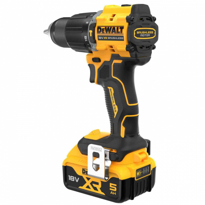 Дриль-шуруповерт акумуляторний безщітковий ударний DeWALT DCD799P2T-DCD799P2T