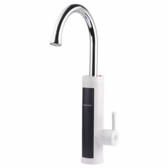 Кран-водонагрівач проточний s89 3.3кВт для кухні вилив вухо на гайці з дисплеєм і термостатом (W) AQUATICA (9789113)-[articul]