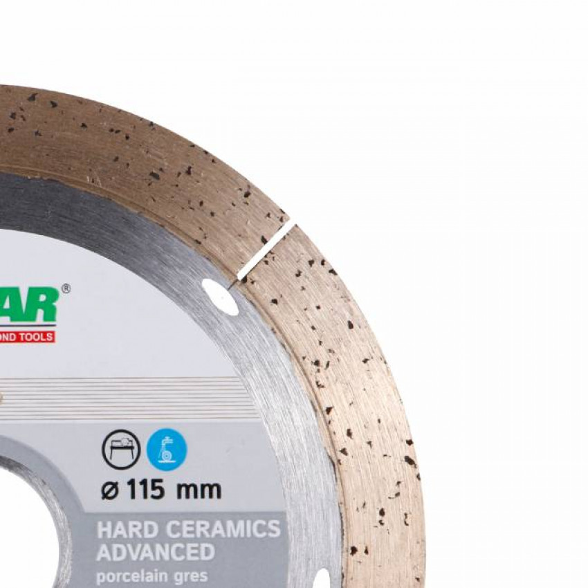 Круг алмазний вiдрiзний 1A1R 115x1,6/1,2x10x22,23 Hard ceramics Advanced-11115528010