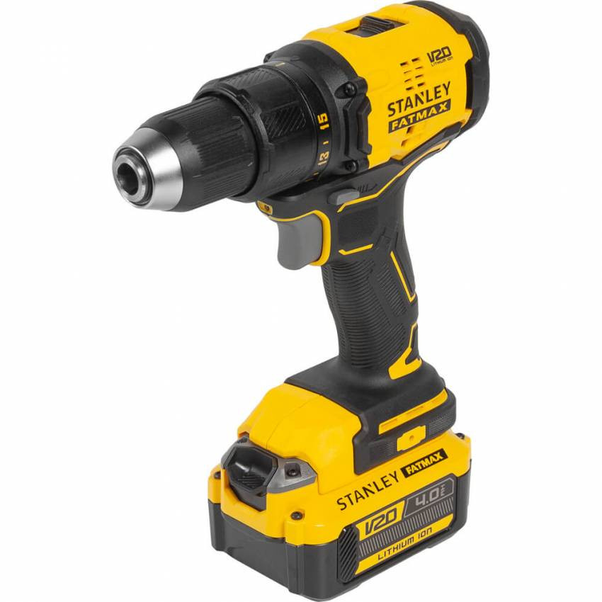 Дриль-шурупокрут безщітковий акумуляторний STANLEY FATMAX SBD710M2K-SBD710M2K