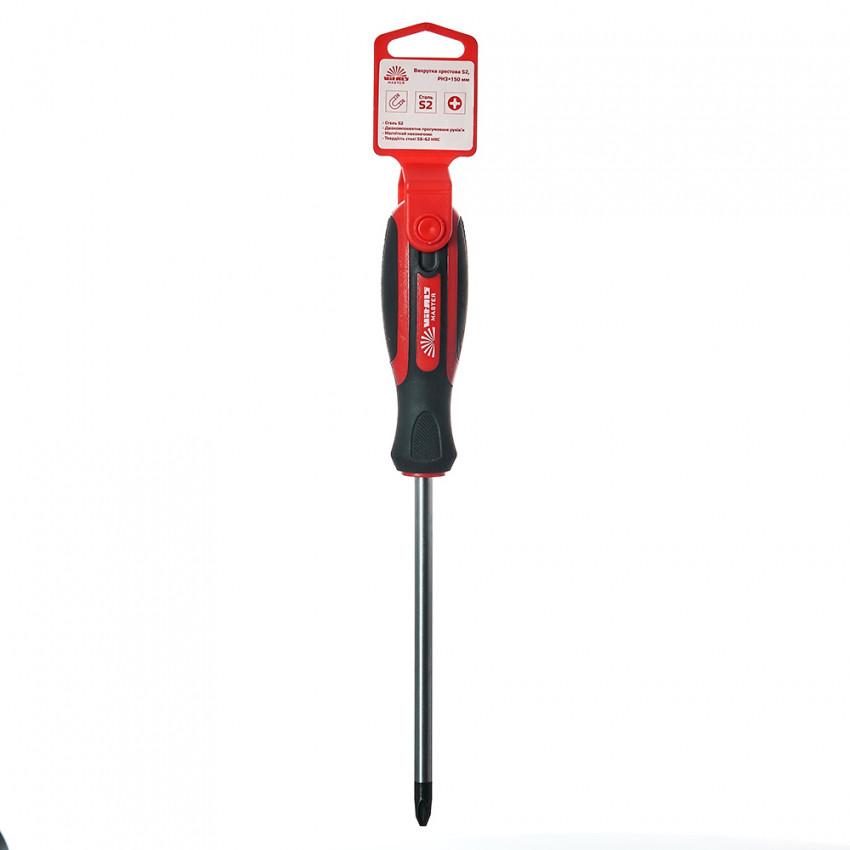 Викрутка хрестова Vitals Master S2, PH3х150 мм-179528