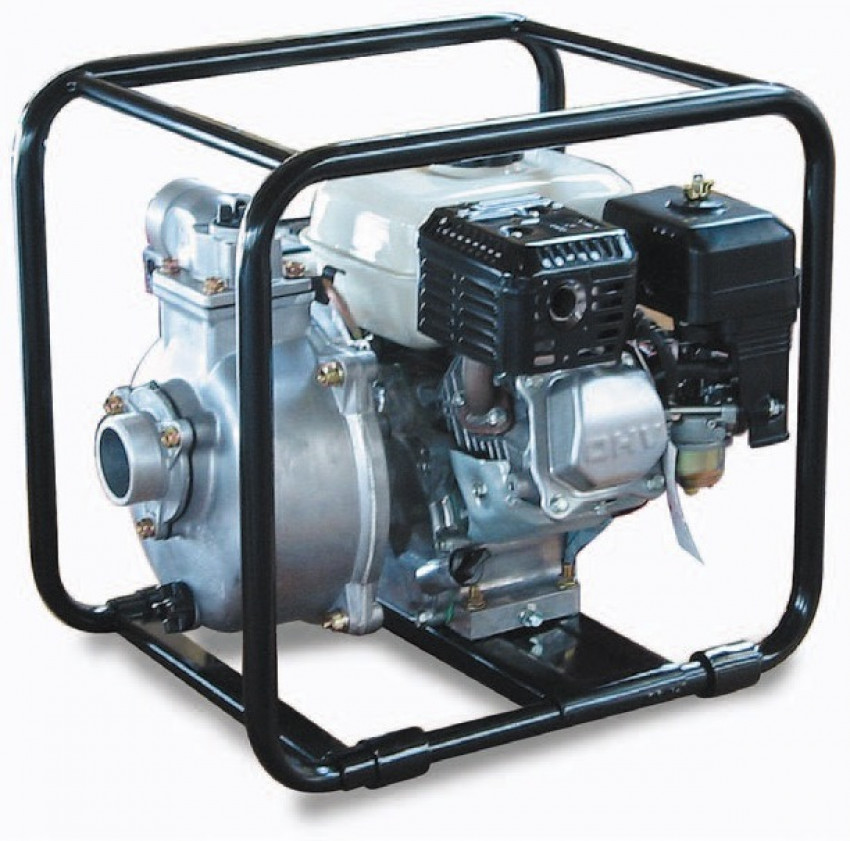 Мотопомпа Daishin SST-80HX, 80x80мм, GX160, 3.6кВт/4.9 к.с (3600об/хв.), 163см3, 1000л/хв, 23м, 8м-