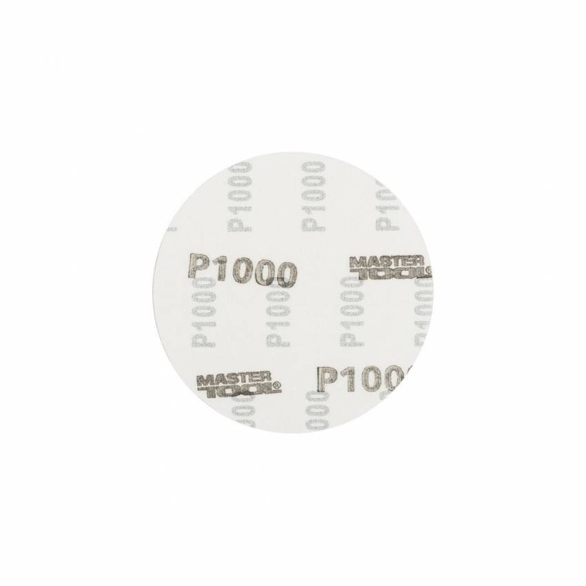 Коло шліфувальне на липучці MASTERTOOL 125 мм зерно 1000 10 шт 08-2581-08-2581