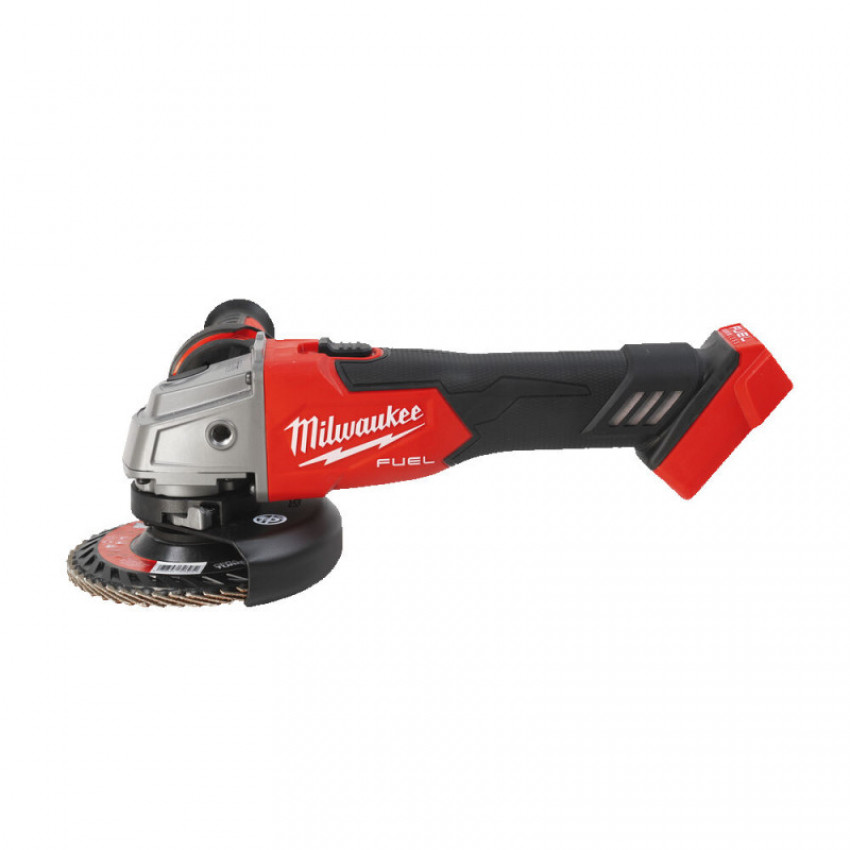 Кутова шліфувальна машина акумуляторна MILWAUKEE, M18 FSAG125X-0 PACKOUT, діаметр125мм (HD кейс)-4933000035