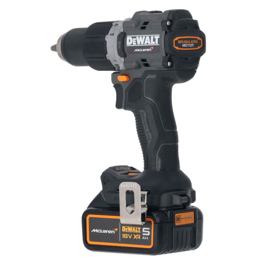 Дриль-шурупокрут ударний McLaren F1 TEAM LIMITED EDITION DeWALT DCD85MP2T-DCD85MP2T