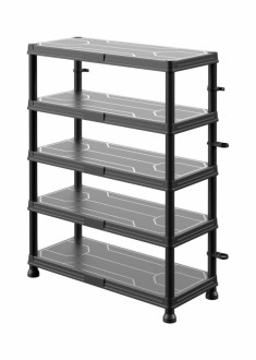 Система стелажів QBRICK SYSTEM REGULAR Low 74/32см, 5 полок, 100кг (5901238263302)-[articul]