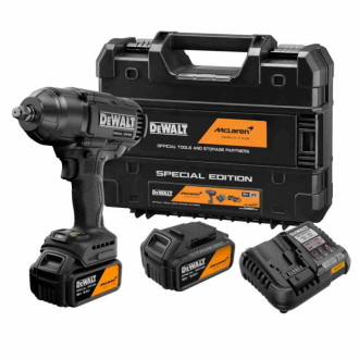 Гайкокрут ударний акумуляторний безщітковий McLaren F1 TEAM SPECIAL EDITION DeWALT DCF99MP2T-[articul]