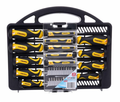 Набір викруток та бітів TAGRED TA1135, 34 шт-[articul]