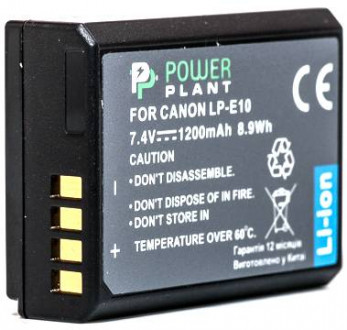 Акумулятор PowerPlant Canon LP-E10 1200mAh-[articul]