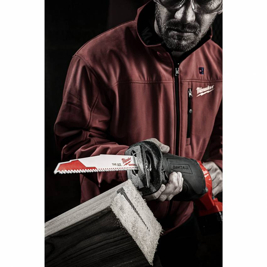 Полотно для шаб. пилки THE AX FANG TIP MILWAUKEE, 230х5мм, (5шт)-48005026