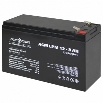 Акумулятор AGM LPM 12V - 8 Ah-[articul]