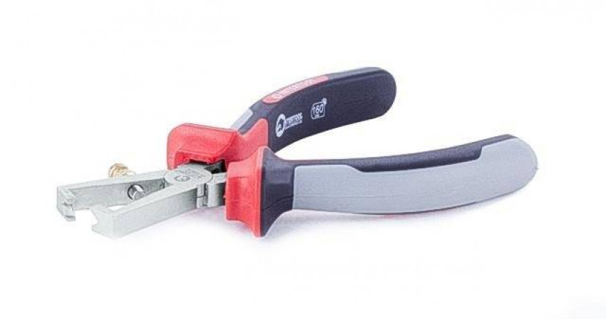 Щипці для зачистки проводів CrV 160 мм із ізольованими рукоятками INTERTOOL NT-0229-NT-0229