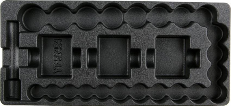 Вклад в інструментальну шафу порожній YATO, для торцевих ударних головок.-YT-55479