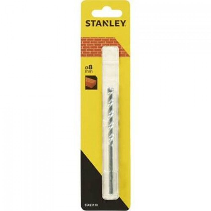 Свердло з кирпича 8мм STANLEY STA53110-STA53110