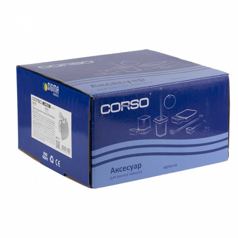 Тримач для туалетного паперу ARNO 149×138×93.5мм CORSO (9687909)-9687909