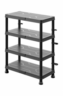 Система стелажів QBRICK SYSTEM REGULAR Low 60/30см, 4 полиці, 100кг (5901238263289)-[articul]