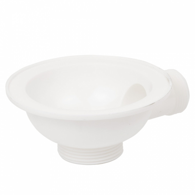 Сифон для кухонної мийки з нержавіючим випуском 3½" виводом під пральну машину, квадратним переливом і гнучким відведенням Ø40/50мм TAU (9842521)-9842521