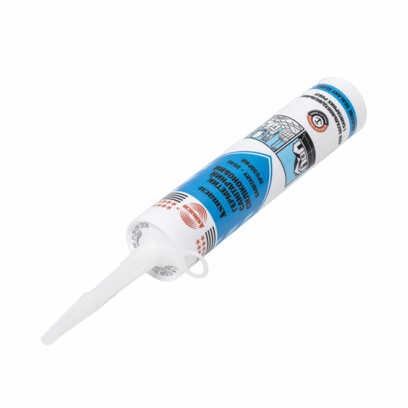 Герметик силіконовий санітарний 280мл (310г) ОАЕ ASMACO (2732201)-2732201