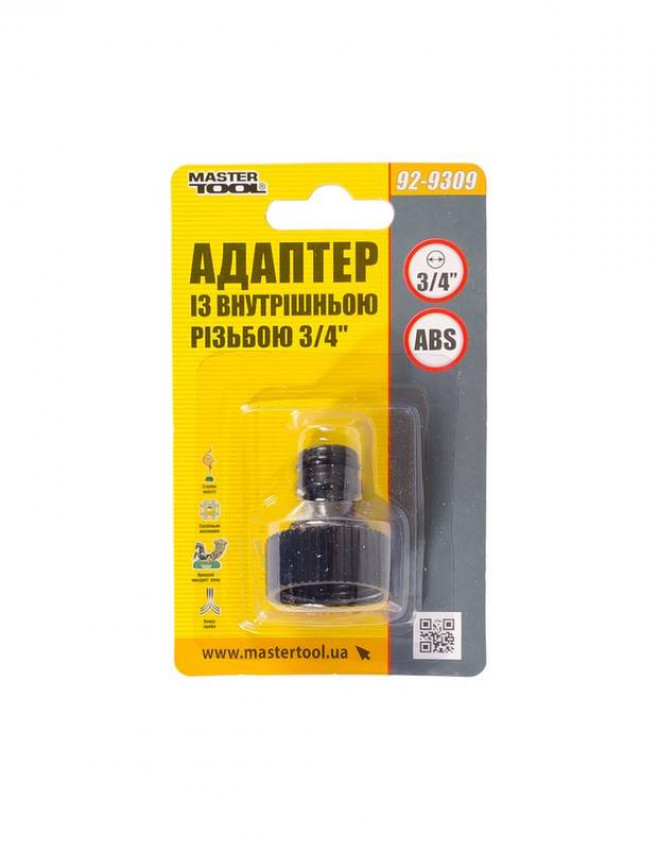 Адаптер для коннектора MASTERTOOL 3/4"ВР 92-9309-92-9309