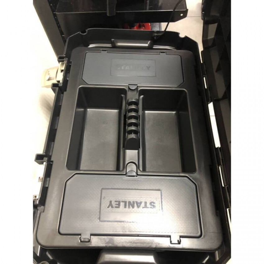 Скринька великого об'єму Mobile Job Chest, розміри 768х490х476 мм, з колесами STANLEY 1-92-978-1-92-978