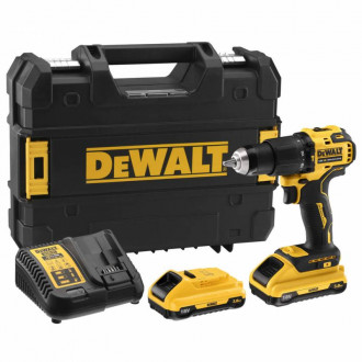 Дриль-шуруповерт акумуляторний безщітковий ударний DeWALT DCD709L2T-[articul]