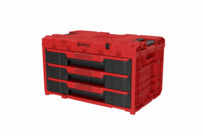Ящик для інструментів QBRICK SYSTEM ONE DRAWER 3 TOOLBOX 2.0 RED ULTRA HD CUSTOM (587х380х340) (5901238259763)-[articul]